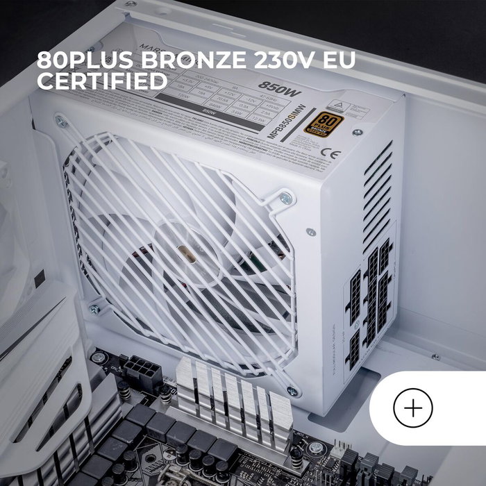 Mars Gaming MPB850SIMW 850 W ATX Blanche Mars Gaming MPB850SIMW 850 W ATX Blanche