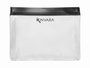 Kinvara Lot de 4 Sacs PEVA 1800 ml Transparent et Gris 26,5 x 25 x 3,2 cm (Set de 24)
