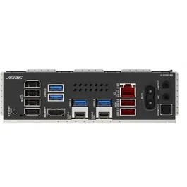 Gigabyte Carte mère X870E AORUS ELITE WIFI7 ATX - Socket AM5, Chipset AMD X870E, DDR5 jusqu'à 8200 MHz, Wi-Fi 7, Bluetooth 5.4, USB4, PCIe 5.0