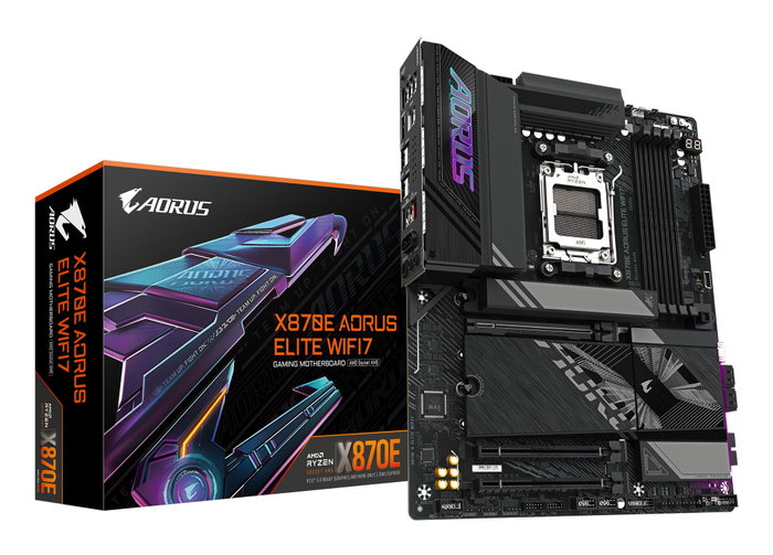 Gigabyte X870E AORUS ELITE WIFI7 Black Gigabyte X870E AORUS ELITE WIFI7 Black
