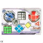 Color Baby Set de 6 Cubes Magiques - Puzzle Cubes Snake, Miroir 3D et Classiques - Jeu de Réflexion à Partir de 3 Ans