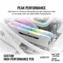 Mémoire RAM Corsair CMH32GX4M2E3200C16W 16 GB 32 GB DDR4 3200 MHz CL16