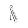 Belkin BSV603vf2M-V2 Multiprise 6 prises avec protection contre les surtensions, 2 m