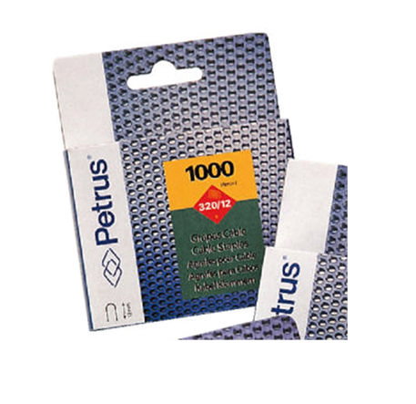 Petrus Attaches pour câbles 330/10 Boîte de 1000 unités pour câbles de 4 mm Petrus Attaches pour câbles 330/10 Boîte de 1000 unités pour câbles de 4 mm
