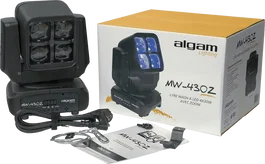 Algamlight Lumière LED Wash 4 x 30W RGBW avec Zoom