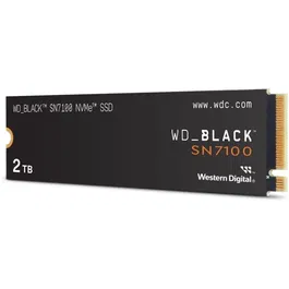 Western Digital WD_BLACK SN7100 SSD Interne NVMe 2 To - Jusqu'à 7 250 Mo/s en Lecture, 6 900 Mo/s en Écriture - Pour Gaming et Applications IA
