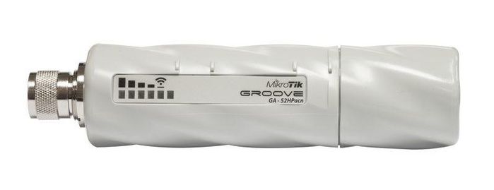 MikroTik Groove A - Point d'accès Wi-Fi Dual Band 802.11ac Gigabit Outdoor, Antenne Omni incluse, Port PoE, RouterOS MikroTik Groove A - Point d'accès Wi-Fi Dual Band 802.11ac Gigabit Outdoor, Antenne Omni incluse, Port PoE, RouterOS