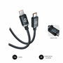 Câble USB-C vers USB-C Subblim SUBCAB-C06001 1 m Noir