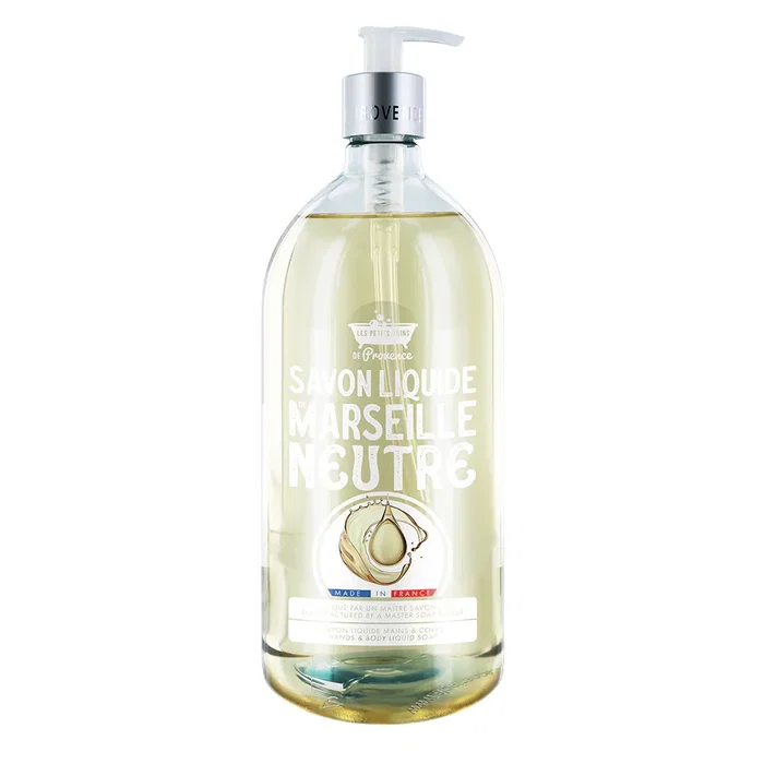 Les Petites Bains de Provence Savon Liquide Neutre Mains & Corps 1000 ml Les Petites Bains de Provence Savon Liquide Neutre Mains & Corps 1000 ml