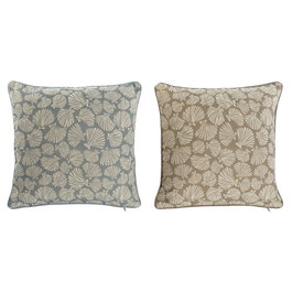 Coussin Home ESPRIT Bleu Beige méditerranéen 45 x 10 x 45 cm (2 Unités)