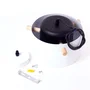 SKD LAMPE Suspension Averie Moderne P1013-OG en Métal avec Décor Bois - Blanc, Vert Olive, Saumon, Turquoise