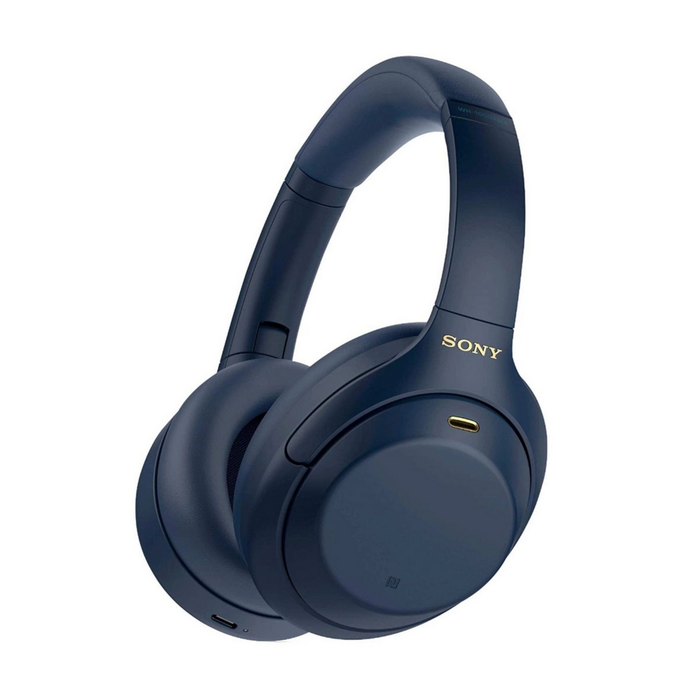 Sony WH-1000XM4 Casque sans fil Bluetooth à réduction de bruit avec micro, autonomie 30h, Bleu Sony WH-1000XM4 Casque sans fil Bluetooth à réduction de bruit avec micro, autonomie 30h, Bleu