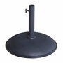 Marbueno Base Parasol Rond 45x36 cm 20KG Noir Jardin, Piscine et Terrasse 10450