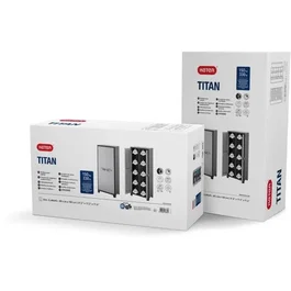 Keter - TITAN - Armoire de rangement utilitaire extérieure - 44 x 80 x 182 cm - Gris