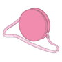Cerdà Sac Hello Kitty 3D - 13 x 13 x 4 cm - Âge recommandé : 3 ans - Rose