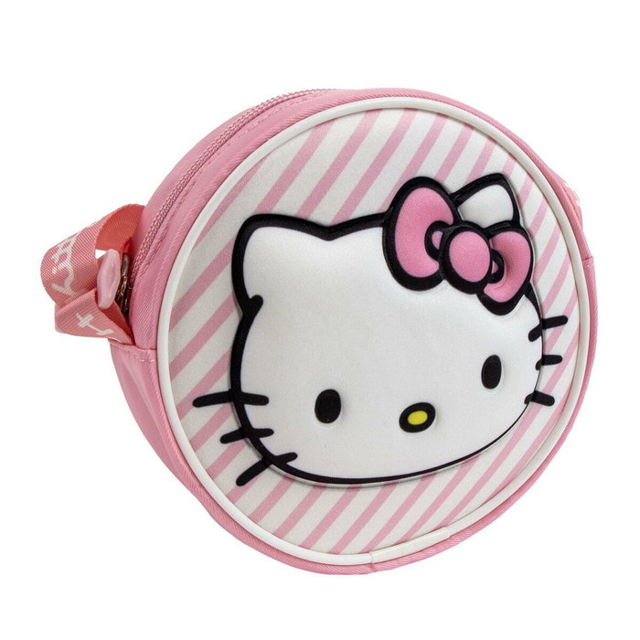 Sac à Bandoulière Hello Kitty Rose 13 x 13 x 4 cm Sac à Bandoulière Hello Kitty Rose 13 x 13 x 4 cm