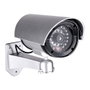 Grundig Caméra de sécurité factice bullet chromé 11 x 8 x 17 cm