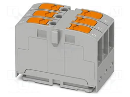 PHOENIX CONTACT PTVFIX 2,5/3 Connecteur pour rail DIN