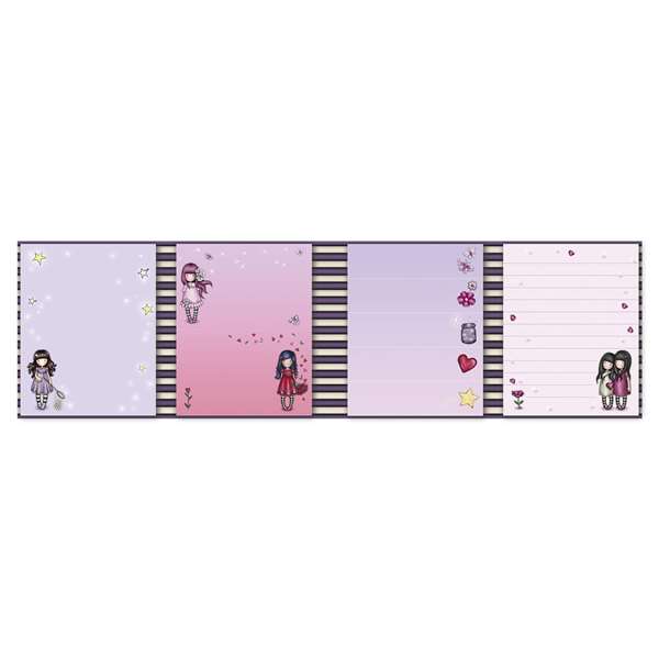 Safta - Display pour carnets et notes adhésives - Surtido Gorjuss Sparkle & Bloom - 31.5 x 9.5 x 8.4 cm
