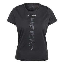 T-shirt à manches courtes femme Adidas Agr Shirt Noir