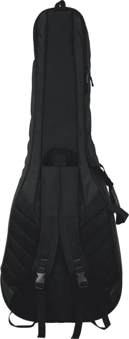 Gator Housse double pour guitare acoustique et électrique Nylon 4G, noire, 113 x 43 x 18 cm Gator Housse double pour guitare acoustique et électrique Nylon 4G, noire, 113 x 43 x 18 cm