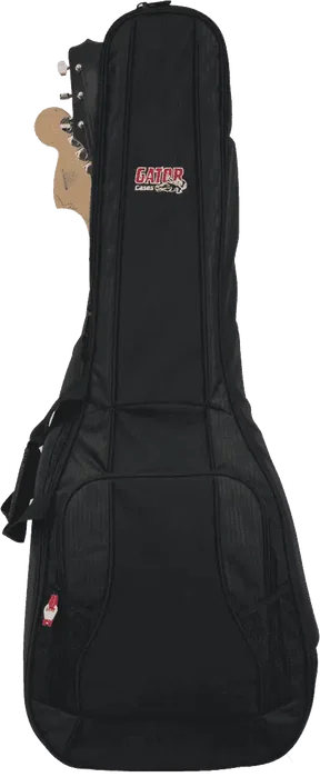 Gator Housse double pour guitare acoustique et électrique Nylon 4G, noire, 113 x 43 x 18 cm Gator Housse double pour guitare acoustique et électrique Nylon 4G, noire, 113 x 43 x 18 cm