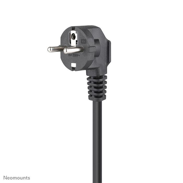 Neomounts DS22-840BL6 VOLT Prise de bureau avec support, 2 x USB-C 20W, 1 x USB-A 18W, 3 x 230V, Type F, 3680 W, câble 1.4 m, Charge rapide, Noir