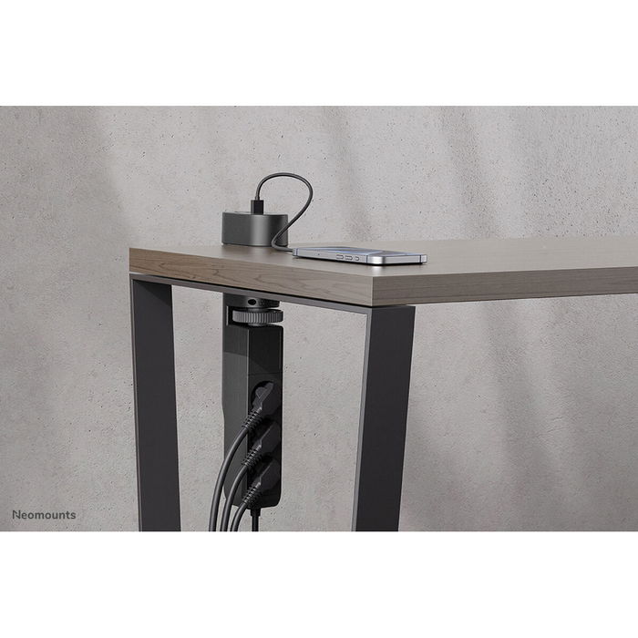 Réglette Neomounts VOLT DESK CLAMP Noir (1,4 m)