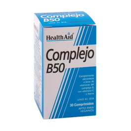 Health Aid Vitamine B 50 Complex 30 comprimés