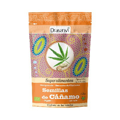Drasanvi Graines de chanvre bio décortiquées 225 g