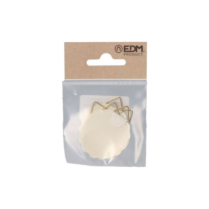 Edm Pack de 5 anneaux adhésifs pour cadres Edm Pack de 5 anneaux adhésifs pour cadres