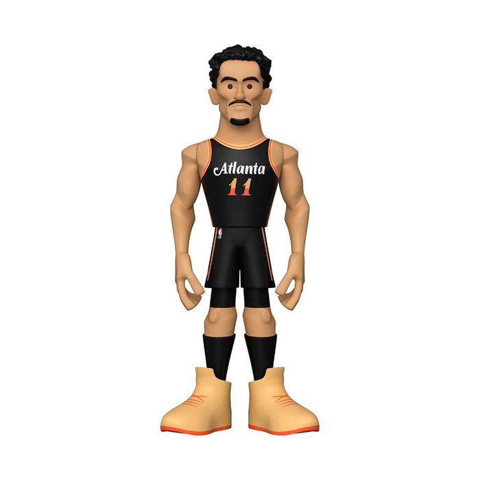 Funko - Pop! NBA - Figure Collection Trae Young en uniforme blanc - Série Gold - 12" (30 cm) - Figurine à collectionner