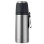 Berghoff 1107126 Thermos de Voyage Isotherme Double Paroi, Antigoutte avec Anse en Silicone et Tasse Dédiée