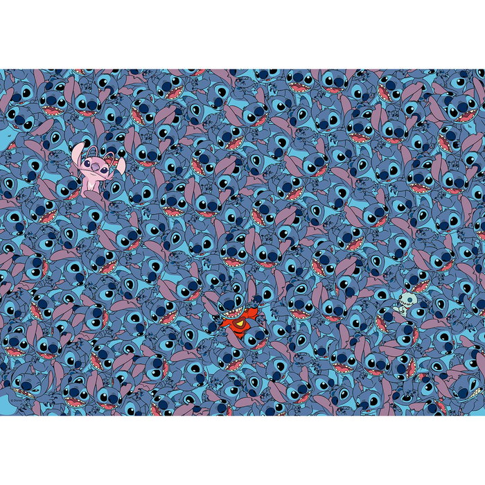 Ravensburger Puzzle Challenge Stitch Disney 1000 Pièces, pour Adultes et Experts à Partir de 14 Ans