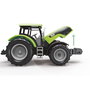 Tachan - Tractor Vert avec Remorque 1:32 à Friction, Lumière LED et Son - Référence T0105