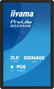 iiyama Digital signage S2225AS-B1P Black 54,6 cm (21,5 pouces)
