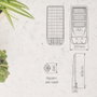 GSC Evolution Farola solar LED Buat 14W 6500K IP65