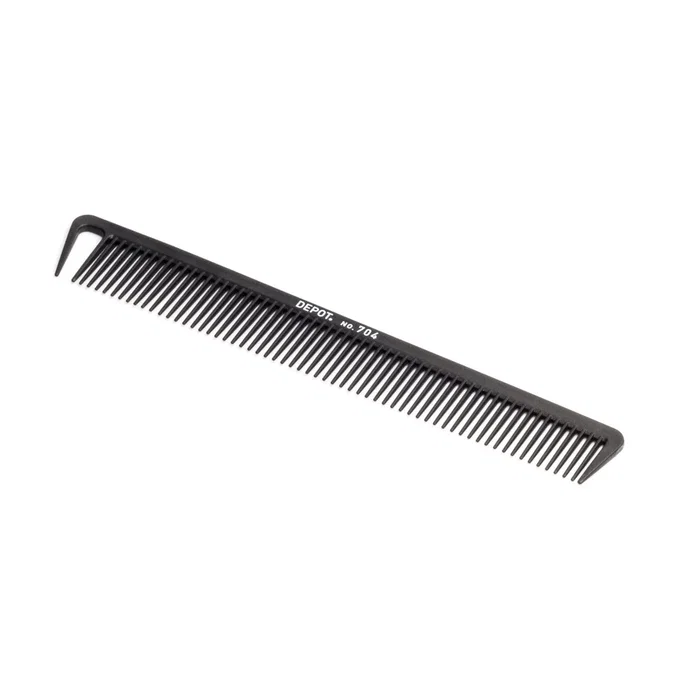 Depot Accessories No. 704 Carbon Peigne en plastique Noir Depot Accessories No. 704 Carbon Peigne en plastique Noir