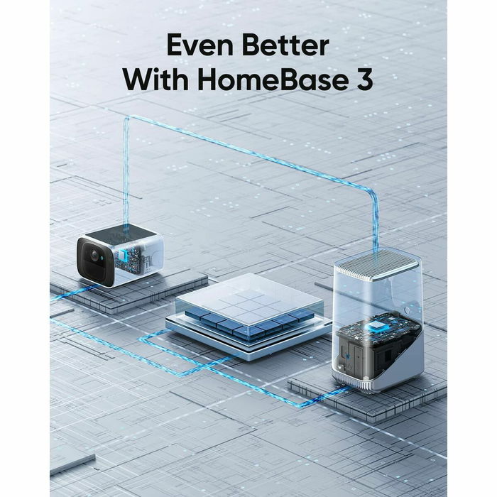 Anker Eufy SoloCam S220 - Caméra de sécurité IP Wi-Fi intérieure et extérieure - Blanc - Montage mur/plafond - Vision nocturne - Alimentation solaire - IP67 - Détection humaine Anker Eufy SoloCam S220 - Caméra de sécurité IP Wi-Fi intérieure et extérieure - Blanc - Montage mur/plafond - Vision nocturne - Alimentation solaire - IP67 - Détection humaine