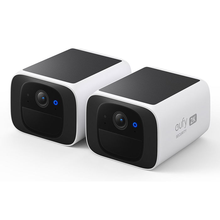 Anker Eufy SoloCam S220 - Caméra de sécurité IP Wi-Fi intérieure et extérieure - Blanc - Montage mur/plafond - Vision nocturne - Alimentation solaire - IP67 - Détection humaine Anker Eufy SoloCam S220 - Caméra de sécurité IP Wi-Fi intérieure et extérieure - Blanc - Montage mur/plafond - Vision nocturne - Alimentation solaire - IP67 - Détection humaine