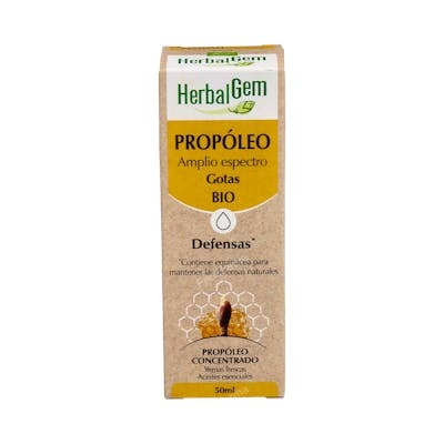 HERBALGEM PROPOLIS amplio espectro gouttes 50ml HERBALGEM PROPOLIS amplio espectro gouttes 50ml