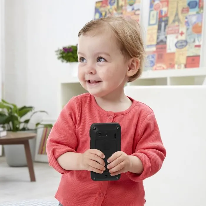 Smartphone éducatif InfiniFun pour bébé dès 12 mois avec 4 jeux d'apprentissage des couleurs, chiffres et animaux Smartphone éducatif InfiniFun pour bébé dès 12 mois avec 4 jeux d'apprentissage des couleurs, chiffres et animaux