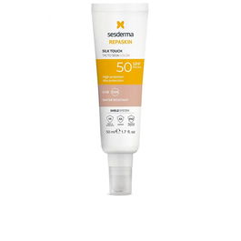 Sesderma Repaskin Crème Solaire Soin du Visage Toucher Soyeux avec Couleur SPF50 50 ml