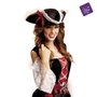 My Other Me - Sombrero Corsaria 57 cm - Chapeau pour adulte taille M, Noir - Version multilingue