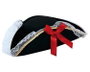 My Other Me - Sombrero Corsaria 57 cm - Chapeau pour adulte taille M, Noir - Version multilingue
