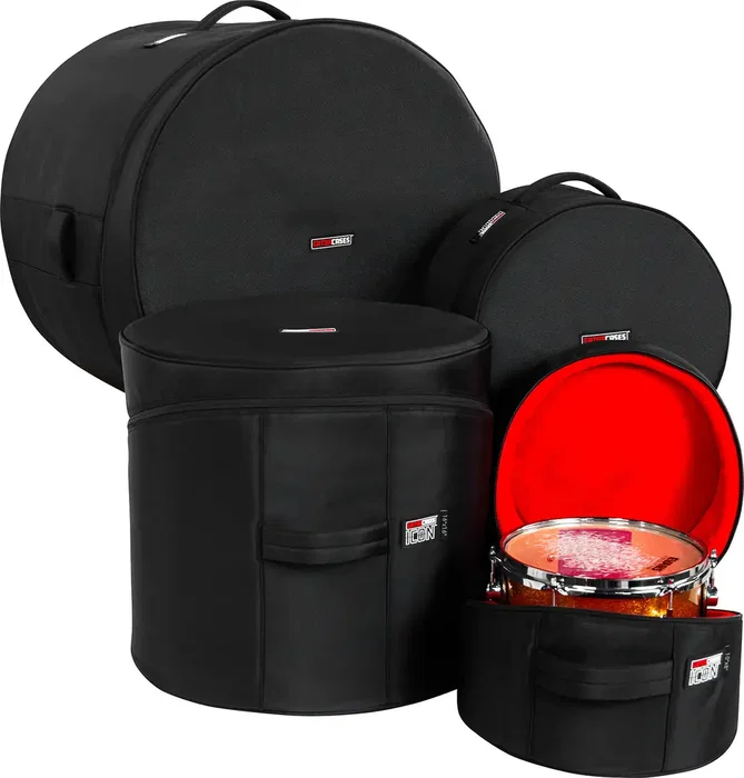 Gator Coffre G-Icon Set Jazz Fusion (4 Pièces) pour Batería