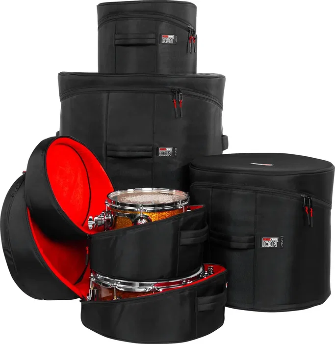Gator Coffre G-Icon Set Jazz Fusion (4 Pièces) pour Batería