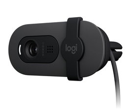 Logitech Brio 100 - Webcam Full HD 1080p pour appels vidéo avec obturateur de confidentialité et micro intégré