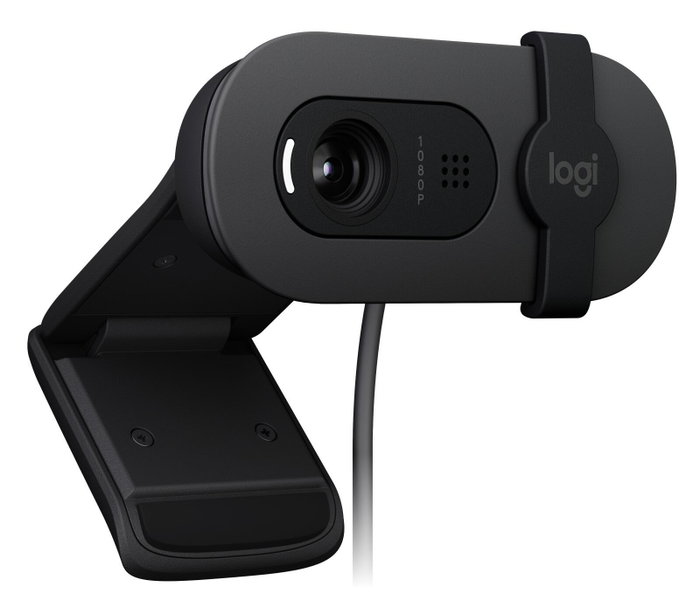 Logitech Brio 100 Full HD Webcam - Graphite