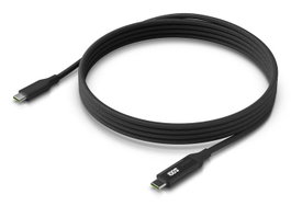 Ubiquiti Câble USB-C avec affichage de charge, 100W, noir/gris cool, 2 m